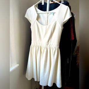 Off white Francesca’s Minidress